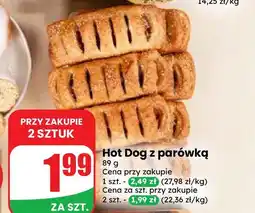 Dino Hot dog z parówką oferta