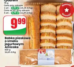 Dino Babka piaskowa o smaku jogurtowym Amicake oferta