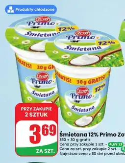 Dino Śmietana Primo Zott 12% oferta