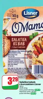 Dino Sałatka kebab z kurczakiem Lisner oferta