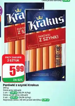 Dino Parówki z szynki Krakus oferta