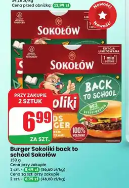 Dino Burger Sokoliki back to school Sokołów oferta