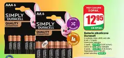 Dino Baterie alkaliczne Duracell Aa LR6 6-pak oferta