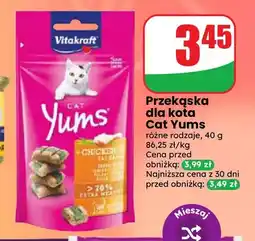 Dino Przekąska dla kota Cat Yums Vitakraft oferta