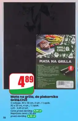 Dino Mata na grilla do piekarnika 40x33 cm Grill & Chill oferta