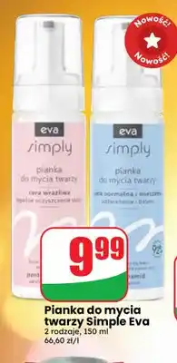 Dino Pianka do mycia twarzy cera wrażliwa Eva Simply oferta