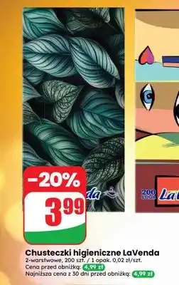 Dino Chusteczki higieniczne LaVenda oferta