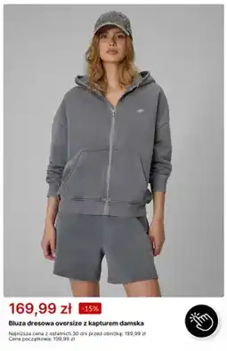 4F Bluza dresowa oversize z kapturem damska 4F oferta