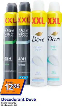 Action Dezodorant Dove Różne warianty Opakowanie XXL oferta