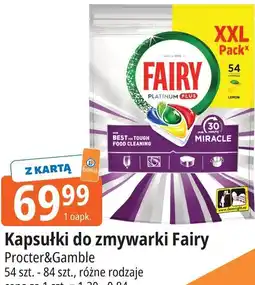 E.Leclerc Kapsułki do zmywarki Fairy oferta
