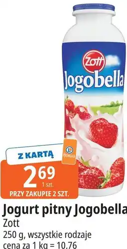 E.Leclerc Jogurt pitny Jogobella Zott oferta