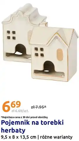 Action Pojemnik na torebki herbaty 9,5 x 8 x 13,5 cm | różne warianty oferta
