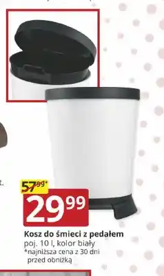 Prymus-AGD Kosz do śmieci z pedałem 10 l biały oferta