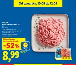 Lidl Mięso mielone z szynki XXL Rzeźnik oferta