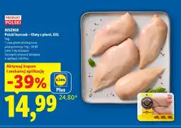 Lidl Polski kurczak filety z piersi XXL Rzeźnik oferta