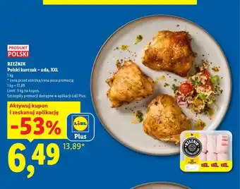 Lidl Polski kurczak uda XXL Rzeźnik oferta