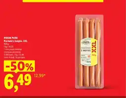 Lidl Parówki z indyka XXL Pikok Pure oferta