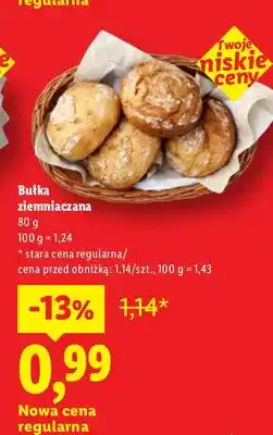 Lidl Bułka ziemniaczana oferta