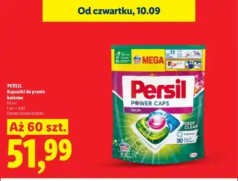 Lidl Kapsułki do prania kolorów Persil oferta