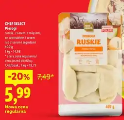 Lidl Pierogi ruskie Chef Select oferta