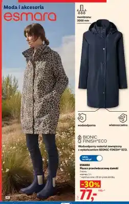 Lidl Płaszcz przeciwdeszczowy damski Esmara oferta