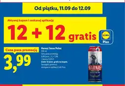 Lidl Piwo Harnaś oferta