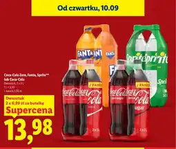 Lidl Napój gazowany Coca-Cola 2-pak oferta