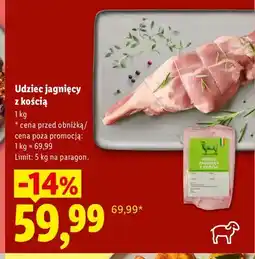 Lidl Udziec jagnięcy z kością oferta
