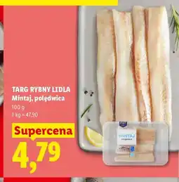 Lidl Mintaj polędwica Targ Rybny Lidla oferta