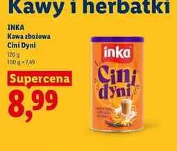 Lidl Kawa zbożowa Cini Dyni Inka oferta