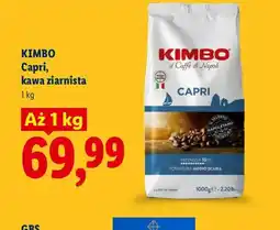 Lidl Kawa ziarnista Capri Kimbo oferta