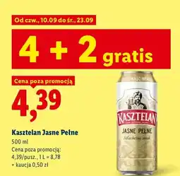 Lidl Piwo Kasztelan oferta