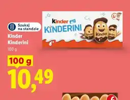 Lidl Ciastka Kinder Kinderini oferta