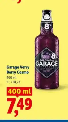 Lidl Piwo Garage Verry Berry Cosmo oferta