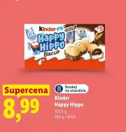 Lidl Kinder Happy Hippo oferta