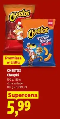 Lidl Chrupki Cheetos ketchup oferta