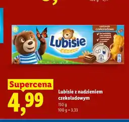 Lidl Ciastka Lubisie z nadzieniem czekoladowym oferta