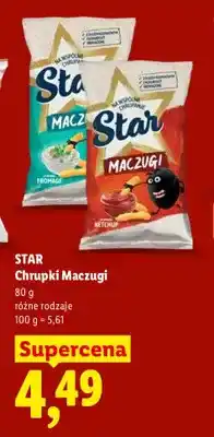 Lidl Chrupki Maczugi Star fromage oferta