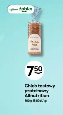 Żabka Chleb tostowy proteinowy Allnutrition oferta