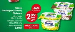 Żabka Serek homogenizowany Piątnica waniliowy oferta
