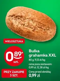 Żabka Bułka grahamka XXL oferta