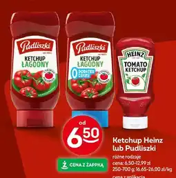 Żabka Ketchup łagodny Pudliszki oferta