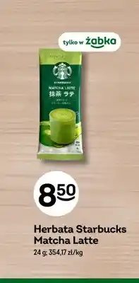 Żabka Herbata Starbucks Matcha Latte oferta