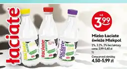 Żabka Mleko Łaciate świeże 2% oferta