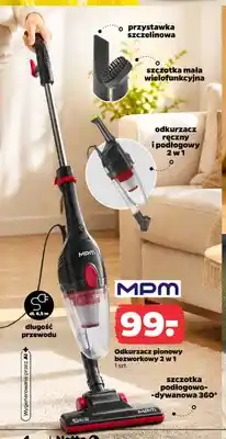 Netto Odkurzacz pionowy bezworkowy 2 w 1 Mpm oferta