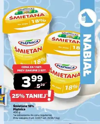 Netto Śmietana Piątnica 18% oferta