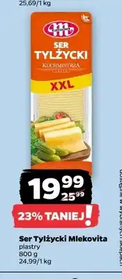 Netto Ser tylżycki w plastrach Mlekovita oferta