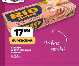 Netto Tuńczyk w oliwie z oliwek Rio Mare 3-pak oferta