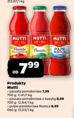 Netto Passata pomidorowa Mutti oferta