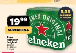 Netto Piwo Heineken Original 6-pak oferta